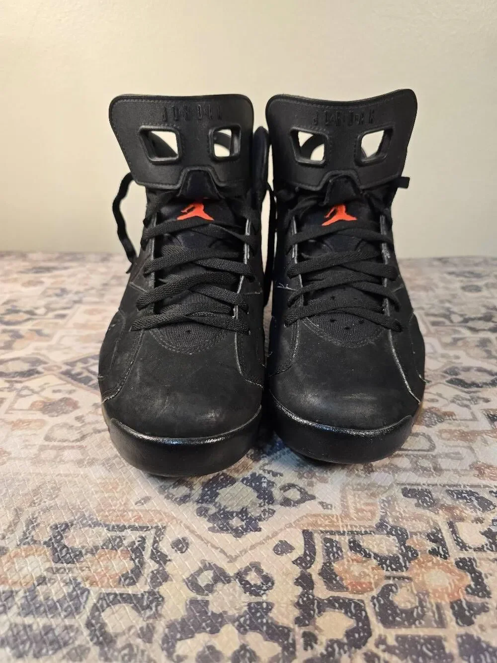Air Jordan 6 Retro Infrared Black 2014 Men’s Basketball shoes Size 10